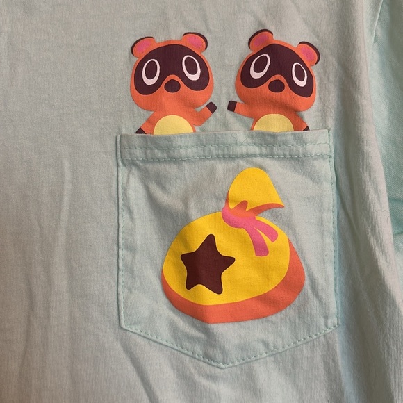 Cakeworthy women’s blue Animal Crossing long sleeve t-shirt size large - Picture 3 of 8